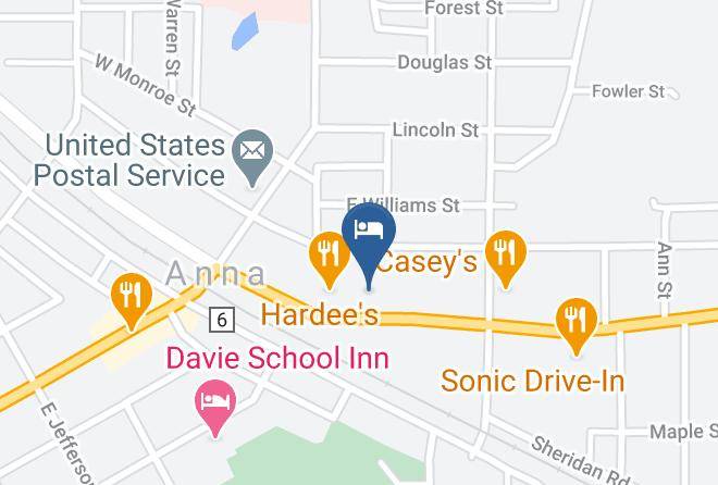 Union - Anna Plaza Motel Maps