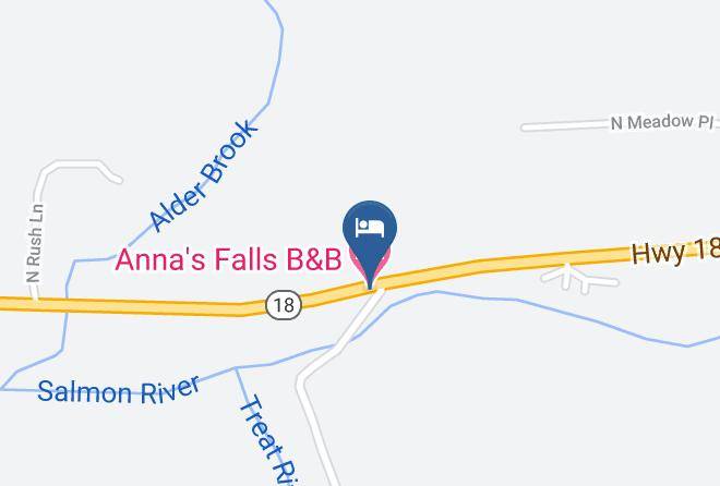 Lincoln - Anna's Falls B&b Maps