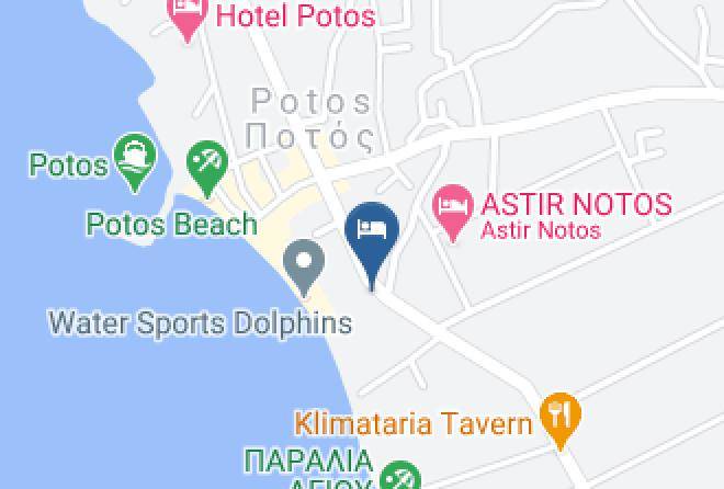 Thasos - Anna's Star Hotel Maps