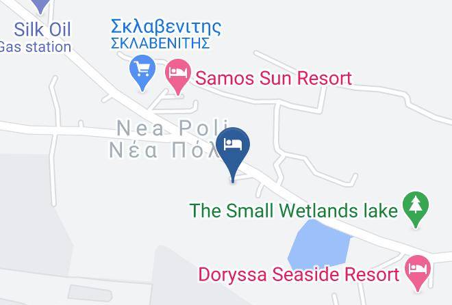 Samos - Anna Studios Maps