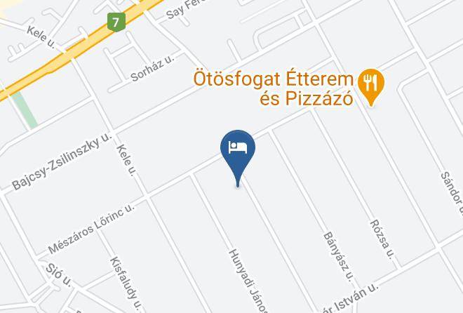 Siofok - Anna Vendeghazsiofok Maps