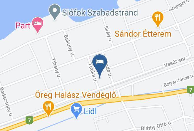 Siofok - Anna Vendeghaz Maps