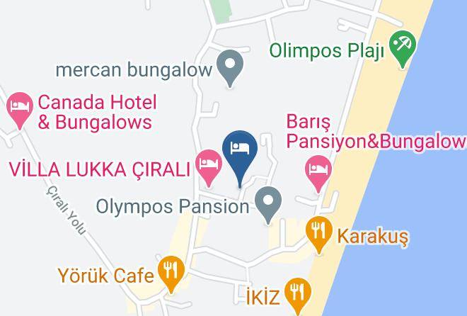 Antalya - Annabella Pansiyon Maps