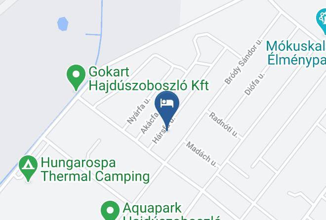 Hajduszoboszlo - Annabella Vendeghaz Maps