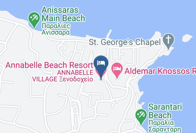 Iraklion - Annabelle Beach Resort Maps