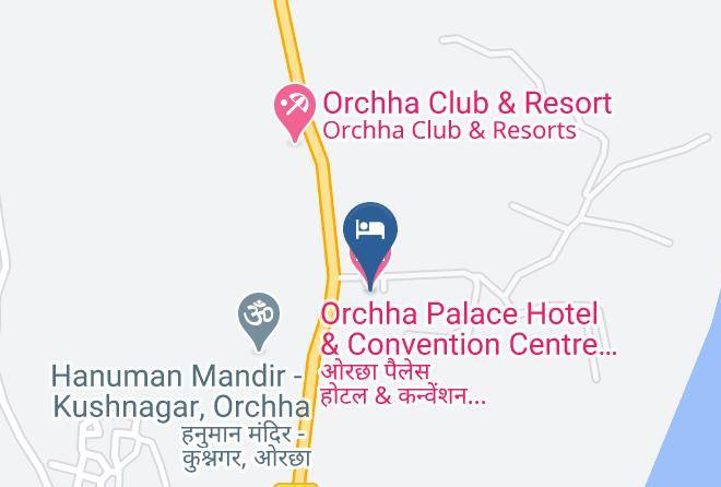 Orchha - Annajal Orchha Palace Maps