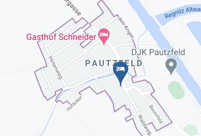 Forchheim - Annas Gastehaus Maps