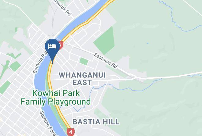 Whanganui - Anndion Lodge Motel And Function Centre Maps