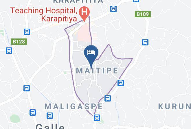 Galle - Anne's Maisonnette Maps
