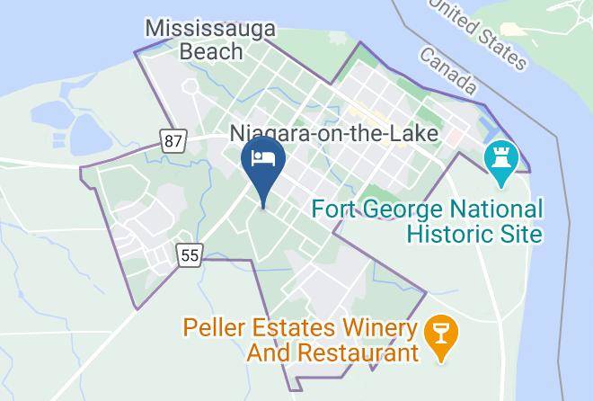 Niagara - Anne's Open Door B&b Maps