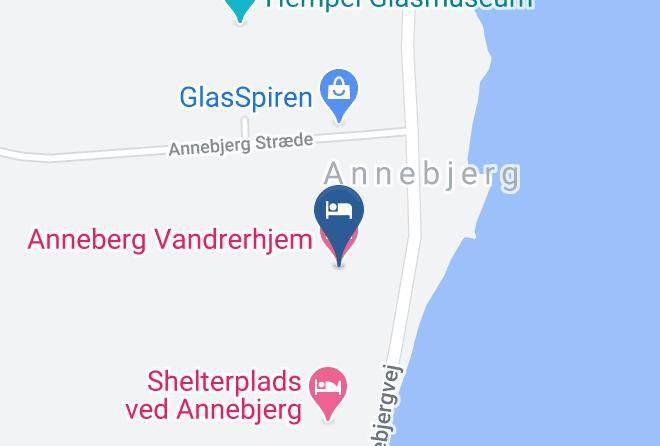 Nykobing Sjaelland - Anneberg Vandrerhjem Maps