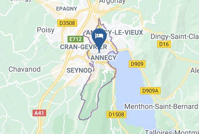 Haute Savoie - Annecy Hotel Du Nord Maps
