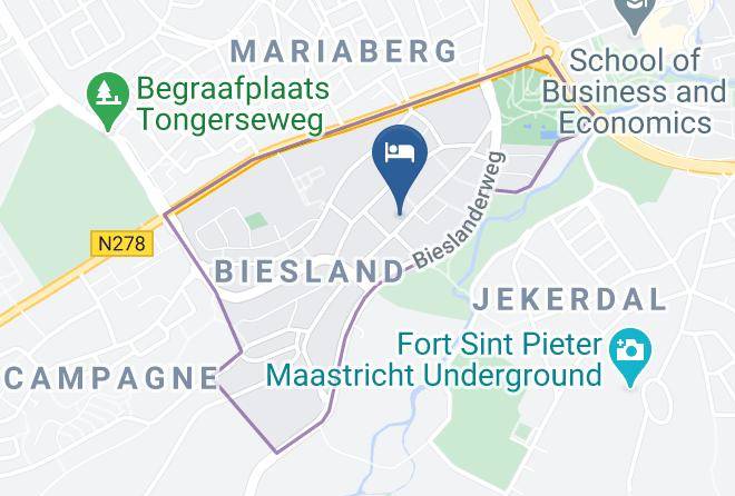 Maastricht - Annelies'place To B& B Maps