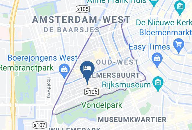 Amsterdam - Annette's Bed And Breakfast Maps