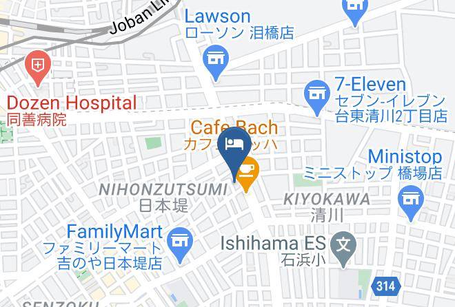 Taito Ward - Annex Ebisuya Maps