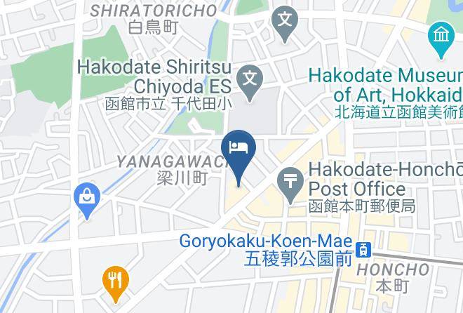 Hakodate City - Hoterutetorahonkan Maps