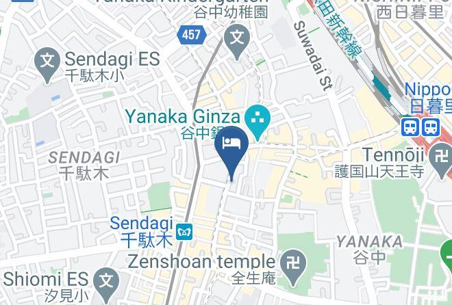 Taito Ward - Annex Katsutaro Ryokan Maps
