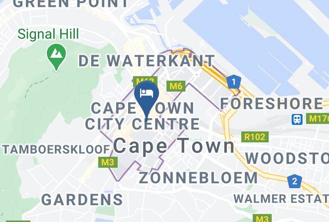 City Of Cape Town - Annex Lodge Maps