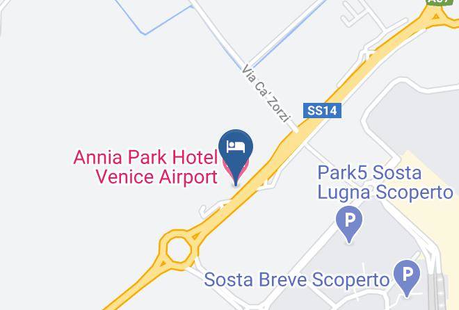 Venice - Annia Park Hotel Venice Airport Maps