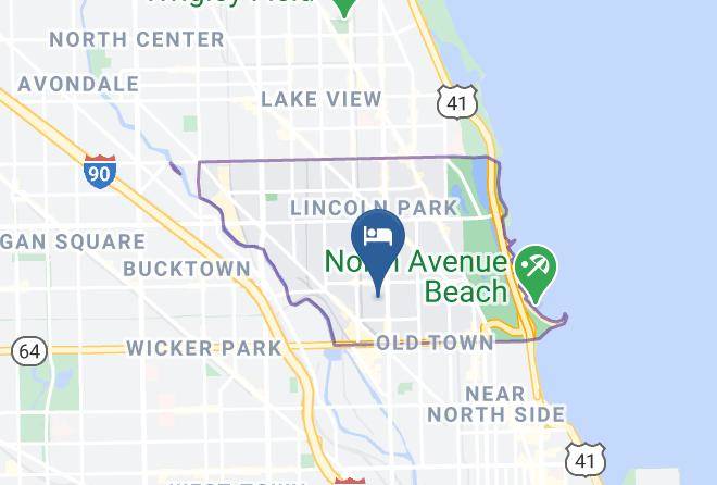 Cook - Annie's Lincoln Park Bed And Breakfast Maps