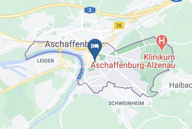 Aschaffenburg - Anno 1609 Maps