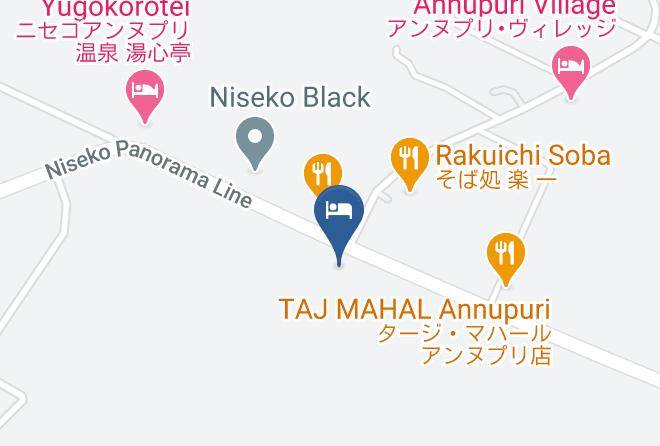 Niseko Townabuta District - Annupuri Garden Maps