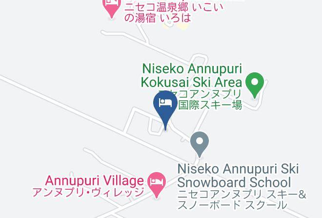 Niseko Townabuta District - Annupuri Mountain View Lodge Maps