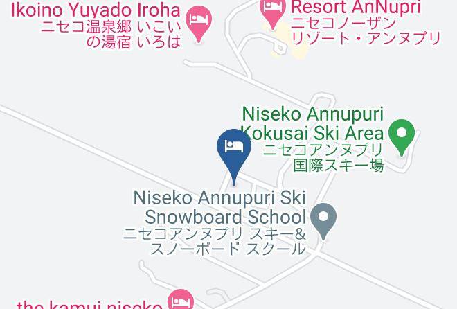 Niseko Townabuta District - Annupuri Oasis Lodge Maps