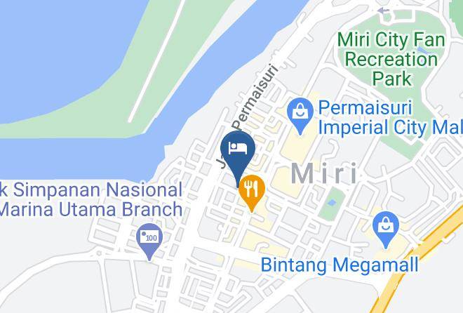 Bahagian Miri - Ano Hotel Maps