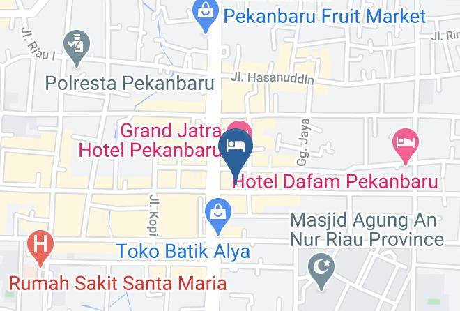 Pekanbaru - Anom Hotel Maps