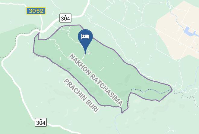 Amphoe Wang Nam Khiao - Anongnat Greenview Resort Maps