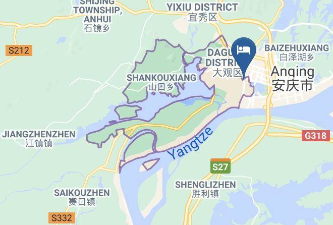Anqing - Anqing Huating Hotel & Towers Maps