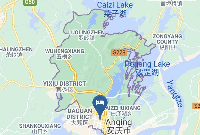 Anqing - Anqing Yixin Hotel Maps