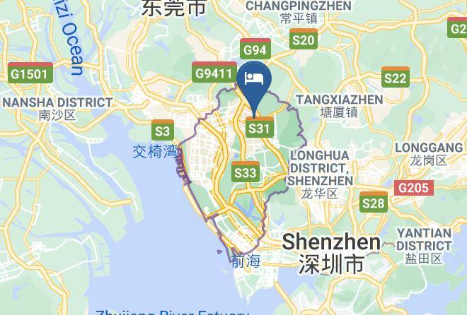 Shenzhen - Anran Qili Chain Hotel Maps