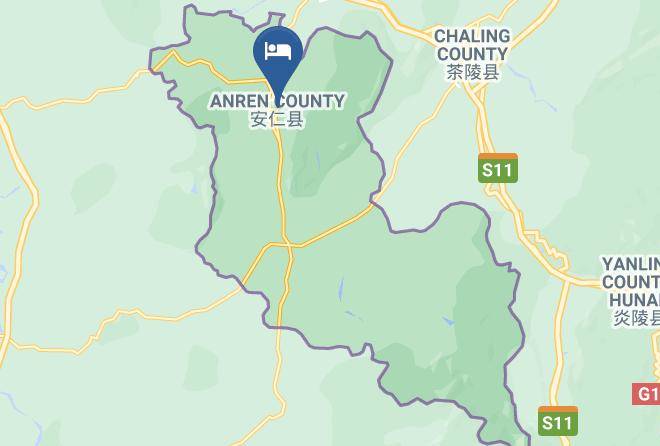 Anren Hotel Map