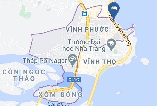 Nha Trang - Anrizon Hotel Maps