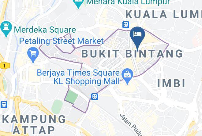 Kuala Lumpur - Ansa Hotel Kuala Lumpur Maps