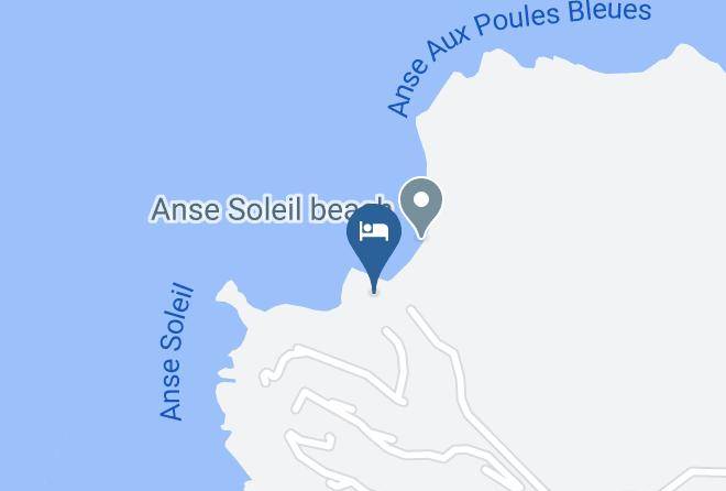 Baie Lazare - Anse Soleil Beachcomber Maps