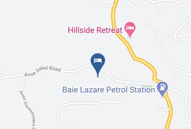 Baie Lazare - Anse Soleil Resort Maps