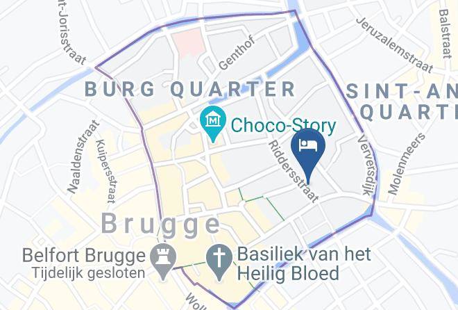 West Flanders - Anselmus Hotel Maps