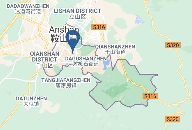 Anshan - Anshan Camilla Business Hotel Maps