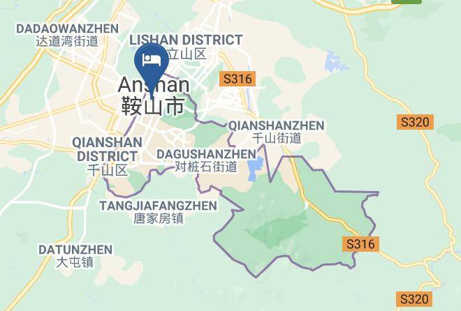 Anshan - Anshan Jishun Fashion Business Hotel Maps