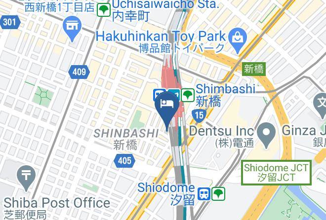 Minato Ward - Anshin Oyado Shinbashi Maps