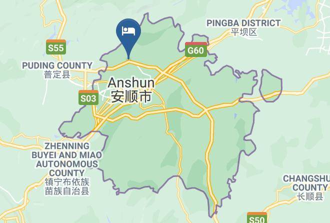 Anshun - Anshun Jinxiang Business Hotel Maps