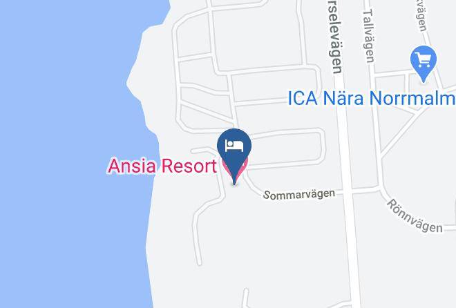 Lycksele - Ansia Resort Maps