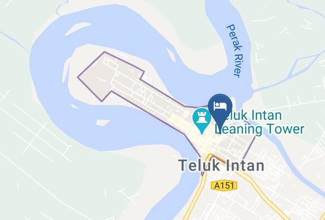 Hilir Perak District - Anson Hotel Maps