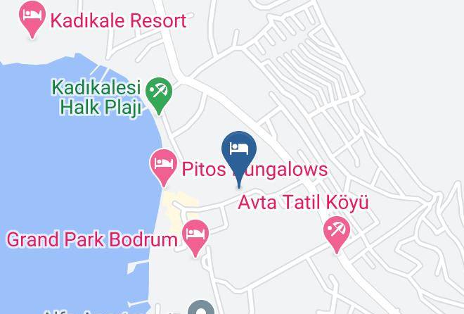 Bodrum - Ant Otel Maps