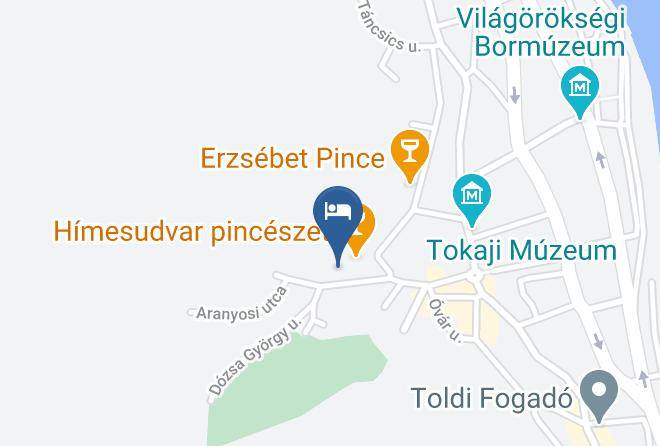 Tokaj - Antaloczy Vendeghaz Maps