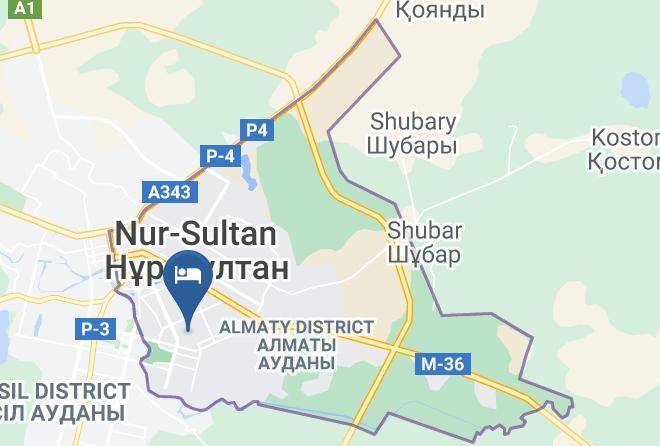 Nur Sultan - Antalya Hotel Maps