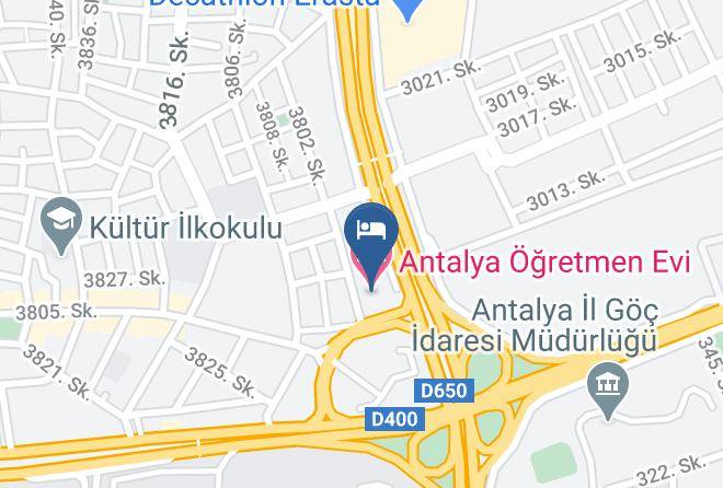 Kepez - Antalya Ogretmen Evi Maps